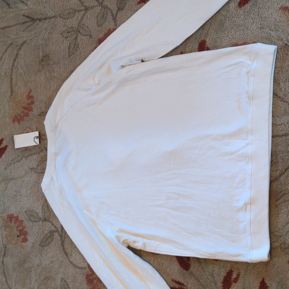 UMBER & OCHRE Organic Cotton Crew Thick Tee with Applique - Picture 6 of 8